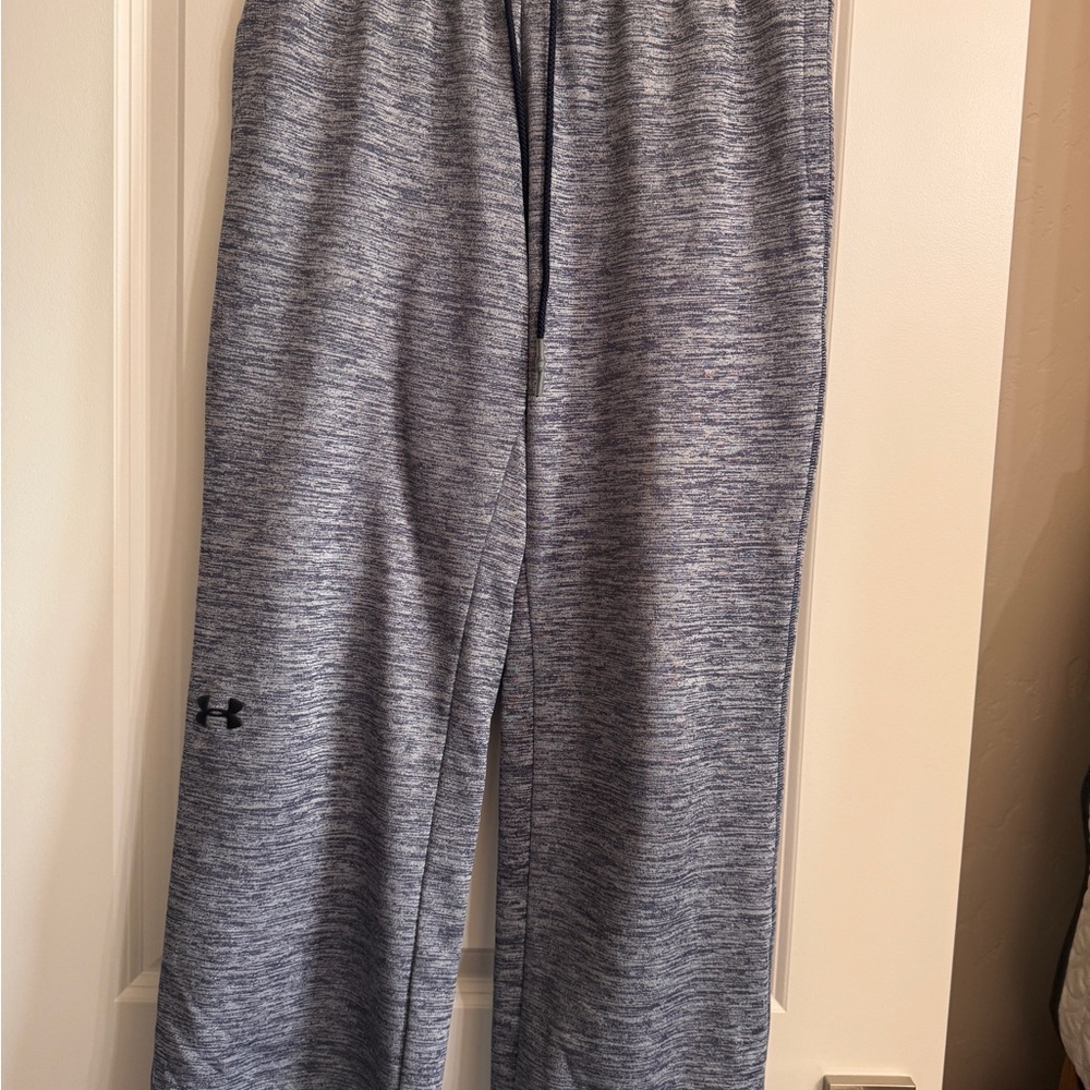 UNDER ARMOUR STORM Women’s Size Small Navy/Grey Cold Gear Athletic Sweat Pants